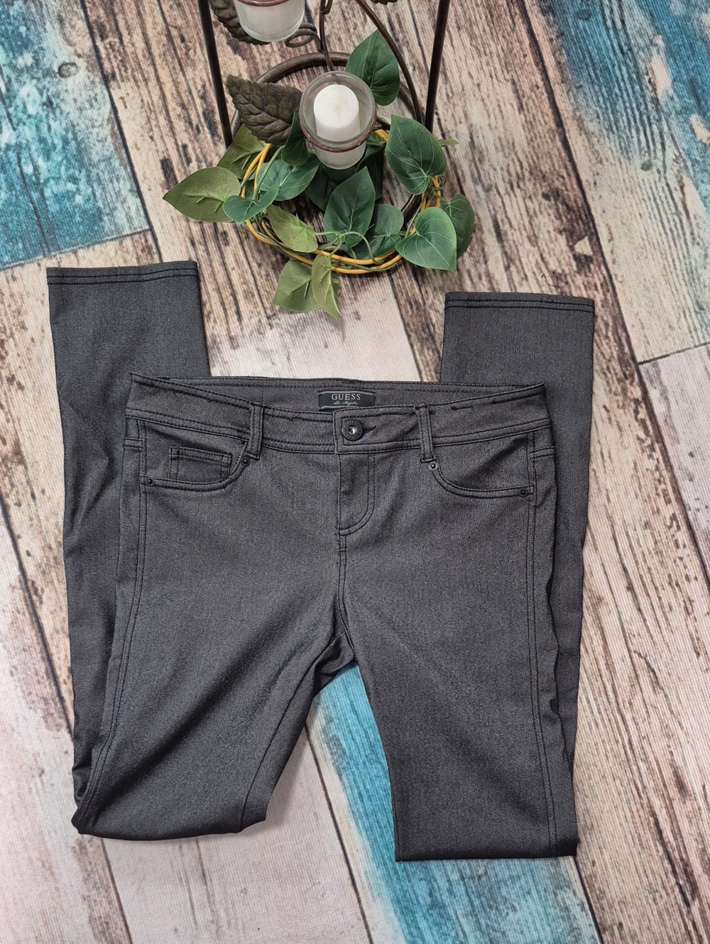 Guess Marilyn Monroe Logo Stretch Pants